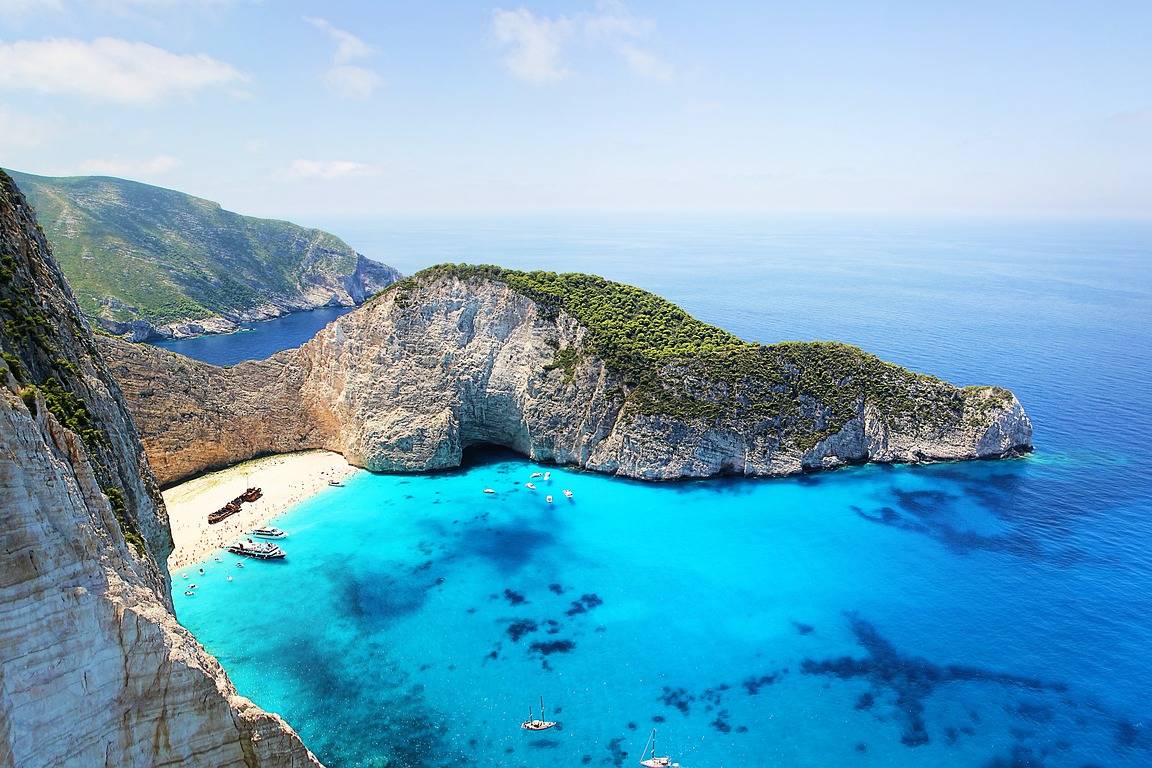 zakynthos, greece, shipwreck beach