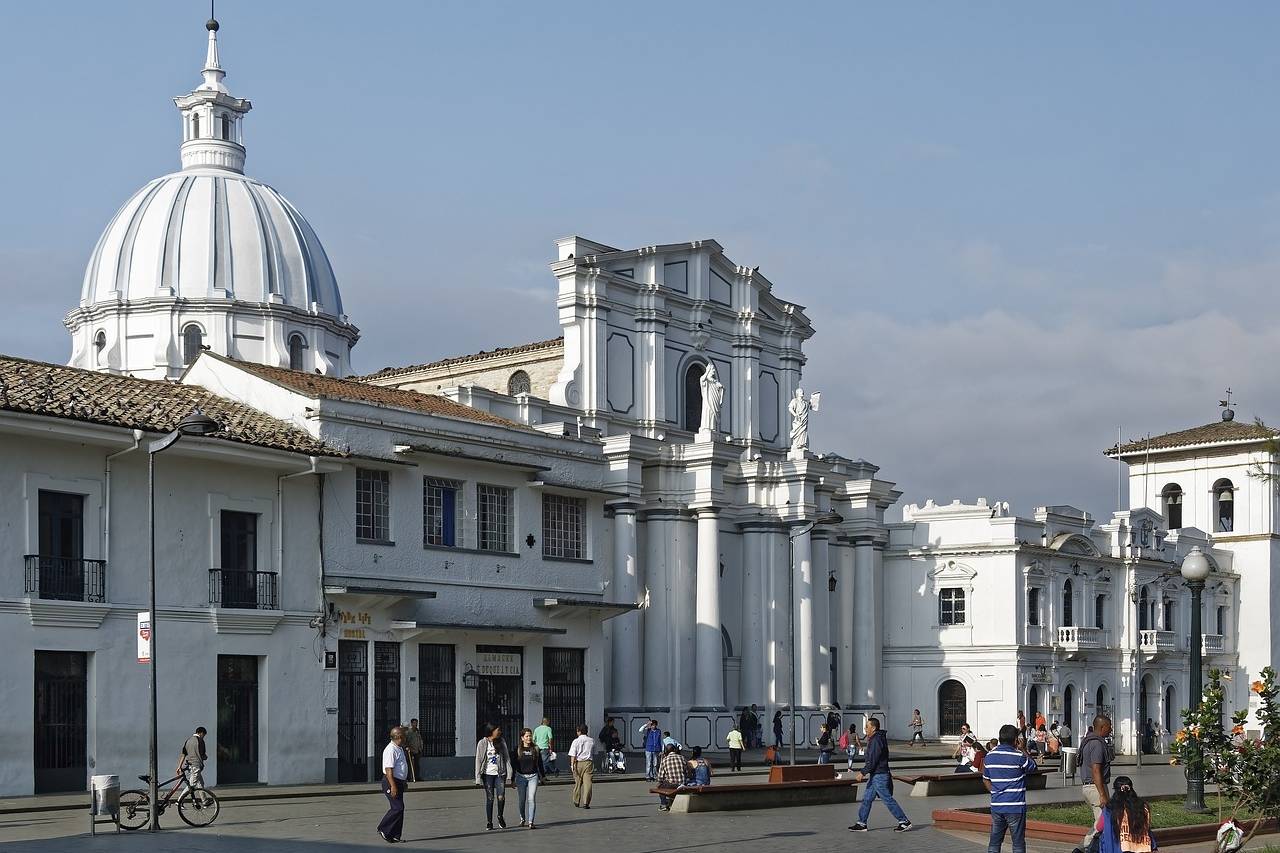 colombia, popayán, cathedral