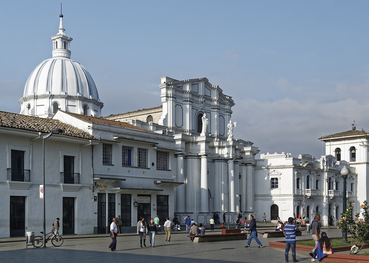 colombia, popayán, cathedral