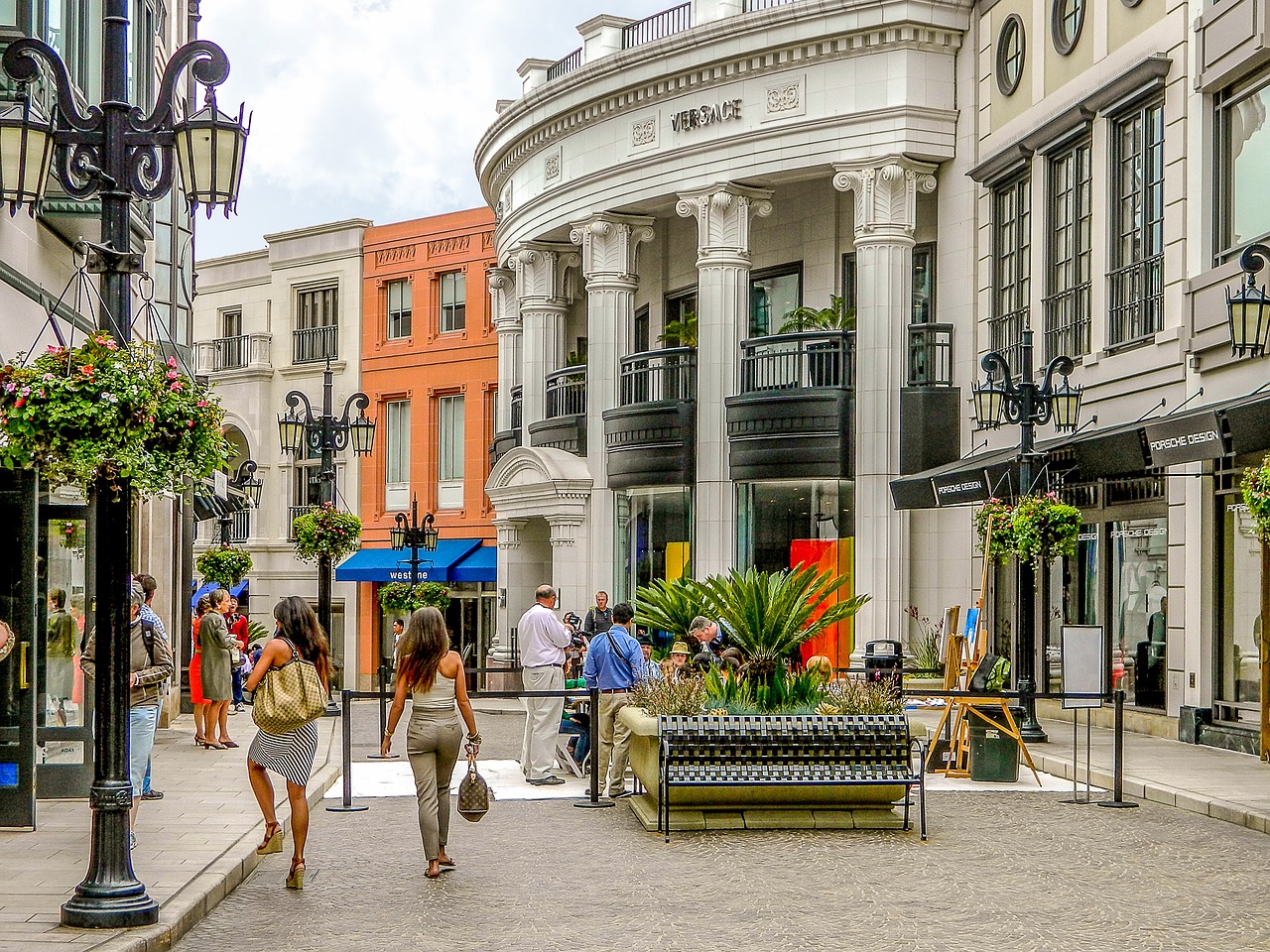 woman, shopping, boutique