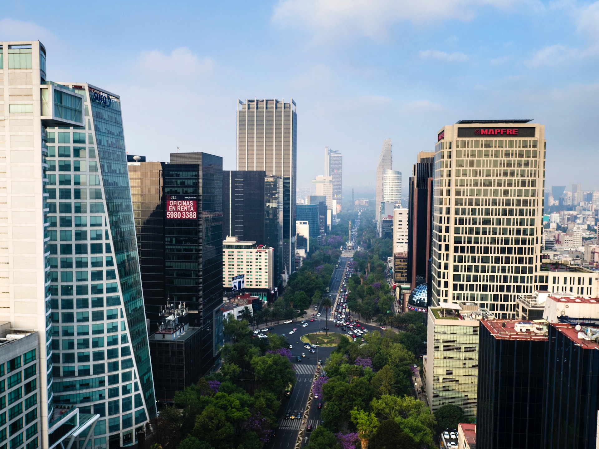 high rise buildings during daytime