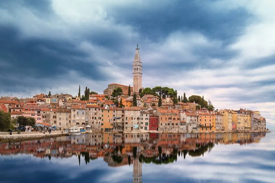 skyline, rovinj, croatia