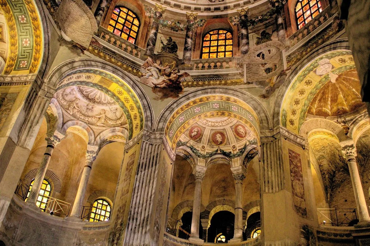 church, the basilica sanvitale, ravenna