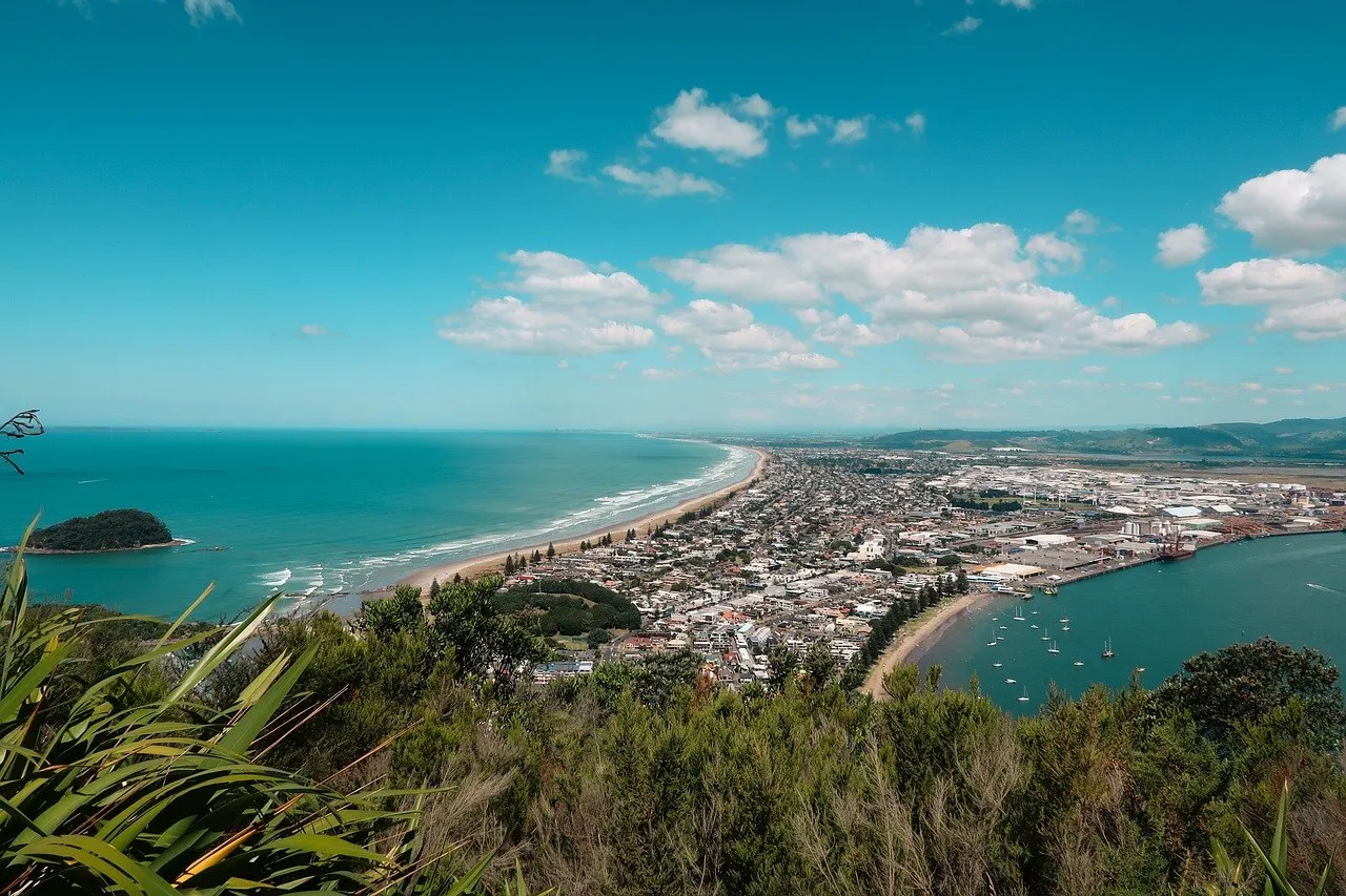 mount maunganui, summit, landscape