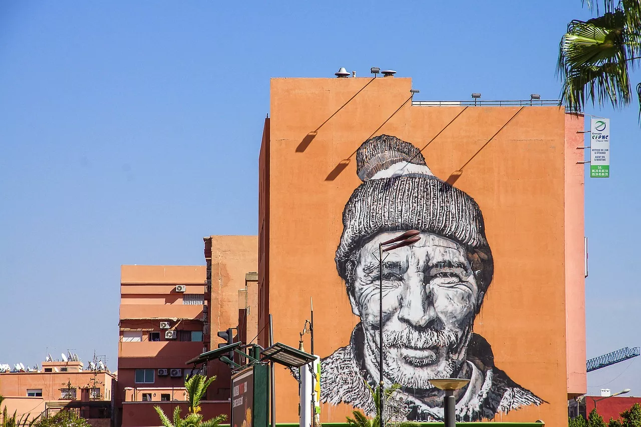marrakech, morocco, building