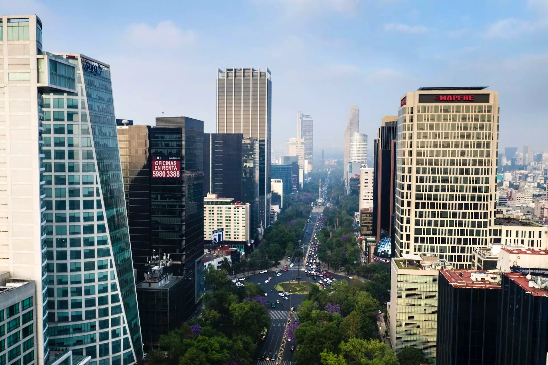 high rise buildings during daytime