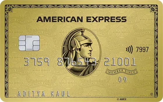 American Express Gold Card image